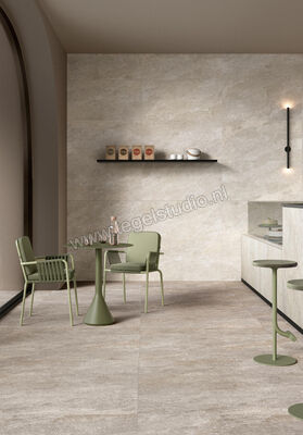  Novabell Deepstone Hyper Lava 100x100 cm Vloertegel / Wandtegel Mat Gestructureerd Naturale DPSH105R | 375736