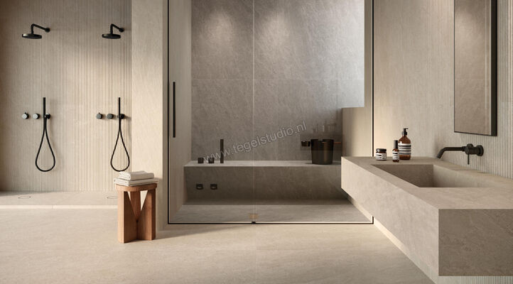  Novabell Deepstone Sand 100x100 cm Vloertegel / Wandtegel Mat Gestructureerd Naturale DPS104R | 375775