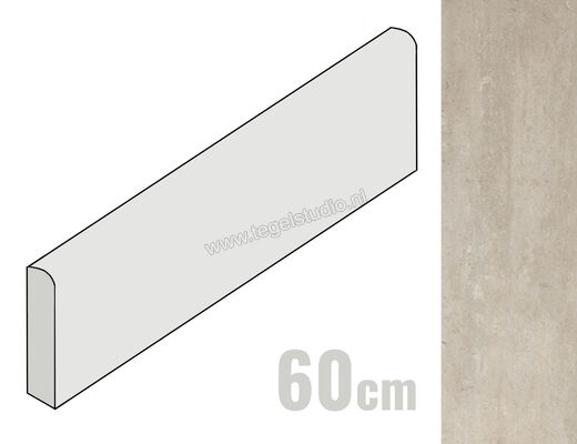  Ragno Concept Beige 7x60 cm Plint Mat Vlak Naturale R2CE | 376894