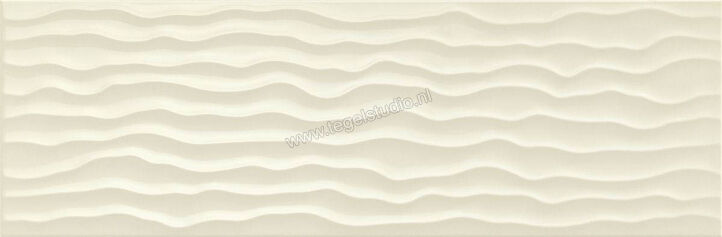  Ragno Frame Cream 25x76 cm Wandtegel Forma 3D Glanzend Gestructureerd Naturale R4YJ | 377323