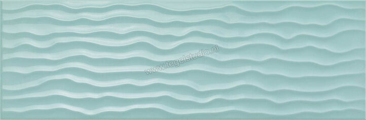  Ragno Frame Aqua 25x76 cm Wandtegel Forma 3D Glanzend Gestructureerd Naturale R4YL | 377329