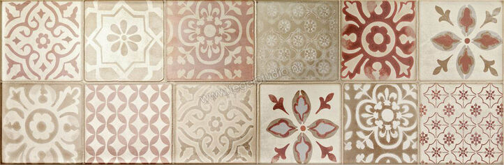  Ragno Frame Cream 25x76 cm Wandtegel Decoro Cream Glanzend Vlak Naturale R4YN | 377335