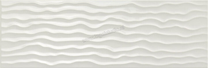  Ragno Frame Sterling 25x76 cm Wandtegel Forma 3D Glanzend Gestructureerd Naturale R53D | 377368