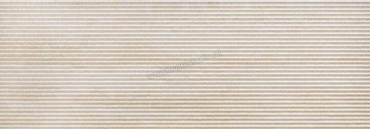  Ragno Travertino Wall Vein Bianco 40x120 cm Wandtegel Struttura 3D Pli Mat Gestructureerd Naturale RCUS | 377755