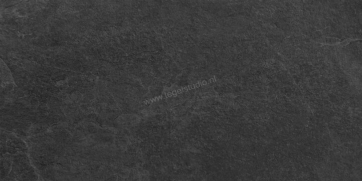  Ragno Realstone_Slate XT20 Black 50x100x2 cm Terrastegel Mat Gestructureerd Naturale R63X | 380581