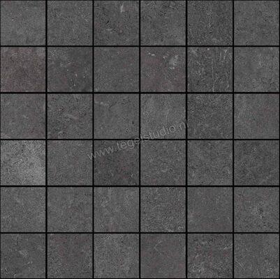  Ragno Creek Antracite 30x30 cm Mozaiek 5x5 Mat Vlak Naturale R5LS | 380992