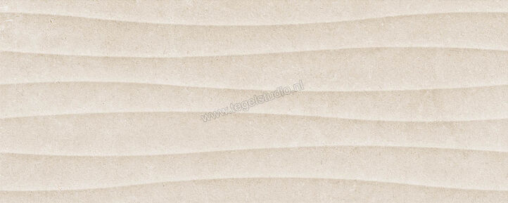  Ragno Creek Beige 20x50 cm Wandtegel Struttura Vento 3D Mat Gestructureerd Naturale R3WF | 381136