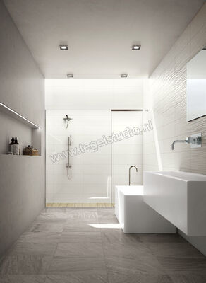  Ragno Freestyle Prestige White 25x76 cm Wandtegel Mat Vlak Satin R2VF | 381202
