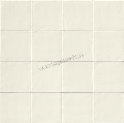  Ragno Sol Bianco 15x15 cm Wandtegel Glanzend Vlak Naturale R9QK | 382024