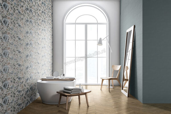  Ragno Vida Freddo 30x90 cm Wandtegel Decoro Romantica Touch Mat Vlak Naturale RA6U | 382240
