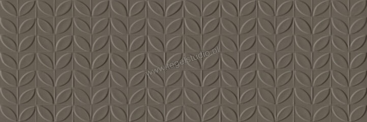  Ragno Vida Fango 30x90 cm Wandtegel Struttura Foglia 3D Mat Gestructureerd Naturale RA6Q | 382255