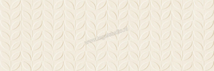  Ragno Vida Beige 30x90 cm Wandtegel Struttura Foglia 3D Mat Gestructureerd Naturale RA6L | 382267