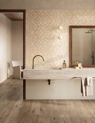  Ragno Lucida Caldo 30x90 cm Wandtegel Decoro Motif Caldo Glanzend Vlak Naturale RCS0 | 382624