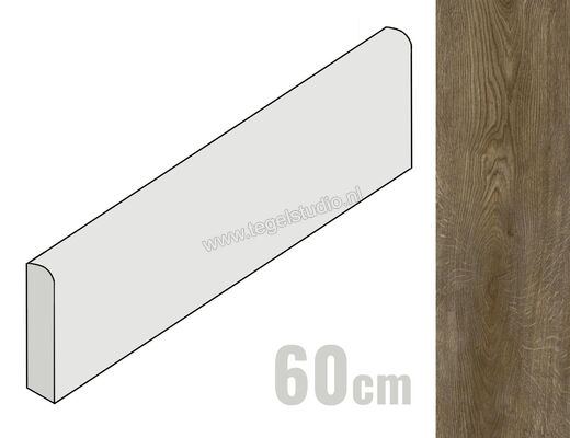  Ragno Inedito Cenere 6x60 cm Plint Mat Gestructureerd Naturale RAMX | 383071