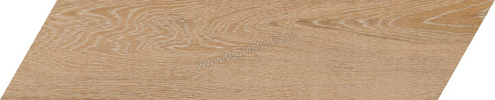  Ragno Woodchoice Coconut 11x54 cm Vloertegel / Wandtegel Chevron Mat Vlak Naturale R17K | 383146