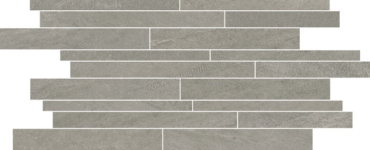 Novabell Norgestone Light Grey 30x60 cm Muretto Mat Gestructureerd Naturale NST117N | 38428