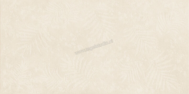  Ragno Stratford White 60x120 cm Wandtegel Struttura Foglia 3D Mat Vlak Naturale R8WV | 384694