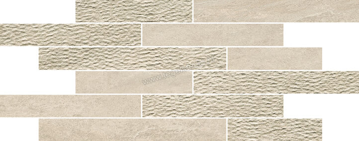 Novabell Norgestone Mix Taupe 30x60 cm Muretto Mix Mat Gestructureerd Naturale NST446N | 38503