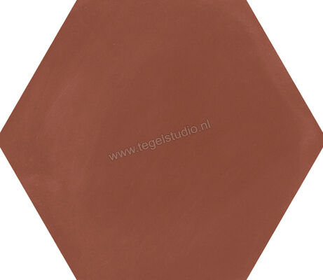  Ragno Stratford Red 18.2x21 cm Vloertegel / Wandtegel Esagona Mat Vlak Naturale R8YH | 385030