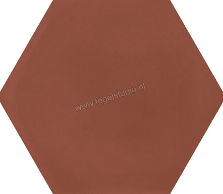  Ragno Stratford Red 18.2x21 cm Vloertegel / Wandtegel Esagona Mat Vlak Naturale R8YH | 385033