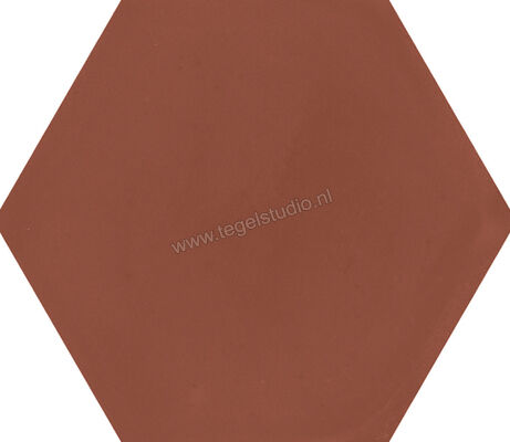  Ragno Stratford Red 18.2x21 cm Vloertegel / Wandtegel Esagona Mat Vlak Naturale R8YH | 385039
