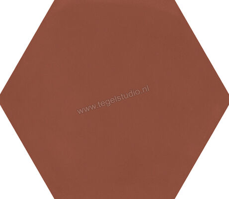  Ragno Stratford Red 18.2x21 cm Vloertegel / Wandtegel Esagona Mat Vlak Naturale R8YH | 385042