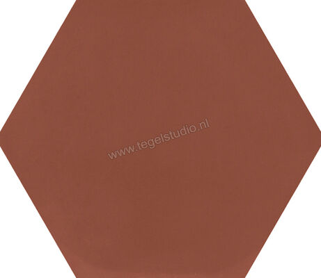  Ragno Stratford Red 18.2x21 cm Vloertegel / Wandtegel Esagona Mat Vlak Naturale R8YH | 385045