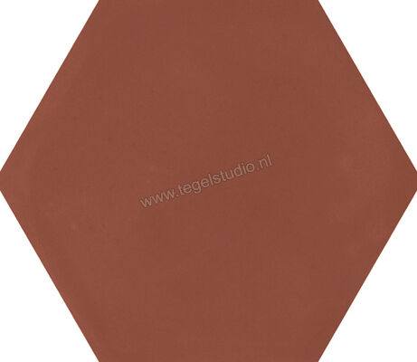  Ragno Stratford Red 18.2x21 cm Vloertegel / Wandtegel Esagona Mat Vlak Naturale R8YH | 385048