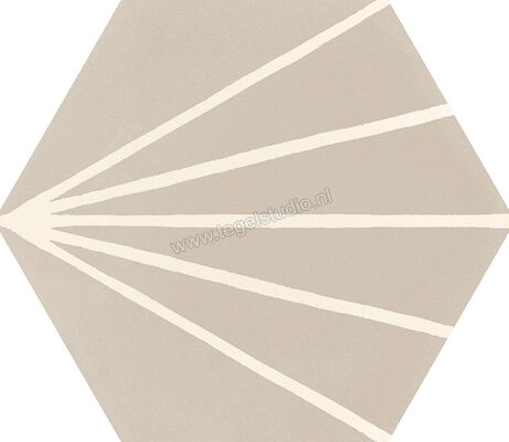  Ragno Stratford Beige 18.2x21 cm Vloertegel / Wandtegel Decoro Tratto Mat Vlak Naturale R8YM | 385102