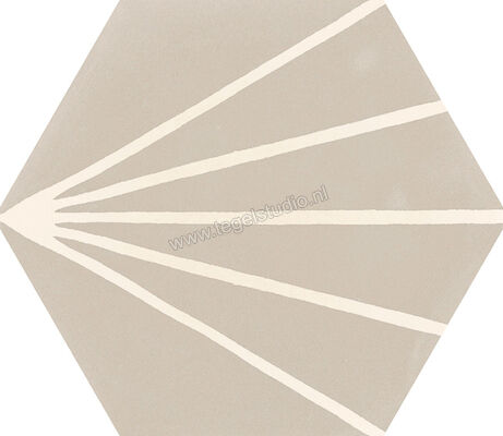  Ragno Stratford Beige 18.2x21 cm Vloertegel / Wandtegel Decoro Tratto Mat Vlak Naturale R8YM | 385105