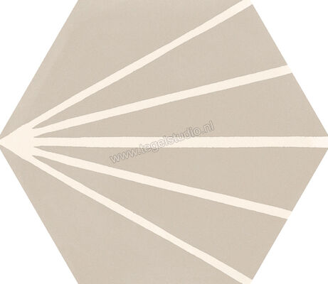 Ragno Stratford Beige 18.2x21 cm Vloertegel / Wandtegel Decoro Tratto Mat Vlak Naturale R8YM | 385108