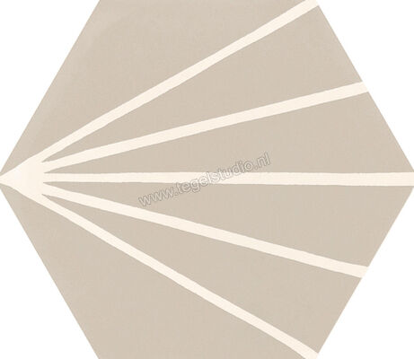  Ragno Stratford Beige 18.2x21 cm Vloertegel / Wandtegel Decoro Tratto Mat Vlak Naturale R8YM | 385114