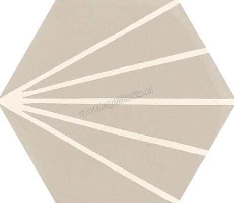  Ragno Stratford Beige 18.2x21 cm Vloertegel / Wandtegel Decoro Tratto Mat Vlak Naturale R8YM | 385117