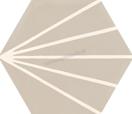  Ragno Stratford Beige 18.2x21 cm Vloertegel / Wandtegel Decoro Tratto Mat Vlak Naturale R8YM | 385120