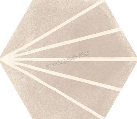  Ragno Stratford Clay 18.2x21 cm Vloertegel / Wandtegel Decoro Tratto Mat Vlak Naturale R8YN | 385126