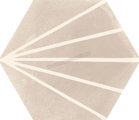  Ragno Stratford Clay 18.2x21 cm Vloertegel / Wandtegel Decoro Tratto Mat Vlak Naturale R8YN | 385135