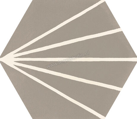  Ragno Stratford Grey 18.2x21 cm Vloertegel / Wandtegel Decoro Tratto Mat Vlak Naturale R8YQ | 385165