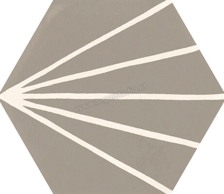  Ragno Stratford Grey 18.2x21 cm Vloertegel / Wandtegel Decoro Tratto Mat Vlak Naturale R8YQ | 385174