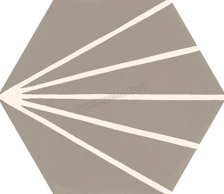  Ragno Stratford Grey 18.2x21 cm Vloertegel / Wandtegel Decoro Tratto Mat Vlak Naturale R8YQ | 385180