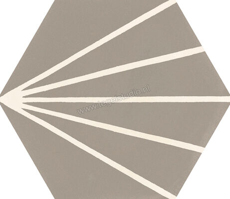  Ragno Stratford Grey 18.2x21 cm Vloertegel / Wandtegel Decoro Tratto Mat Vlak Naturale R8YQ | 385183