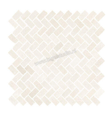  Ragno Stratford White 30x30 cm Mozaiek Mat Vlak Naturale R93A | 385444