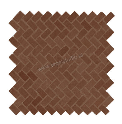  Ragno Stratford Red 30x30 cm Mozaiek Mat Vlak Naturale R93F | 385480