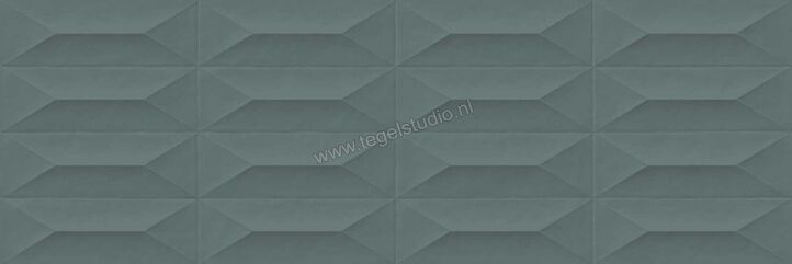  Ragno Tempera Verde 30x90 cm Wandtegel Struttura Trape 3D Mat Gestructureerd Naturale R701 | 385819