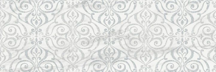  Ragno Imperiale Bianco 30x90 cm Wandtegel Merletto Bianco 3D Glanzend Gestructureerd Glossy R75T | 387328