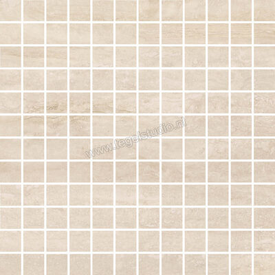  Ragno Imperiale Travertino 30x30 cm Mozaiek Glanzend Vlak Glossy R75P | 387334