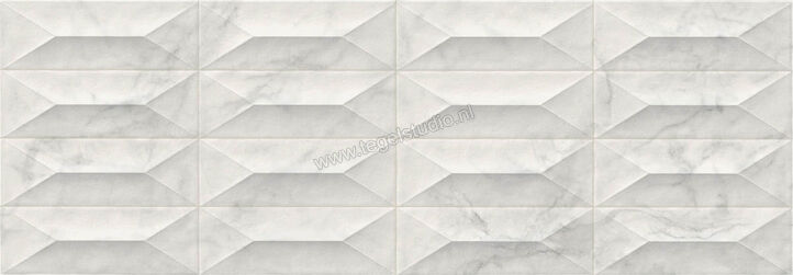  Ragno Imperiale Crema 30x90 cm Wandtegel Gemma 3D Glanzend Gestructureerd Glossy R75C | 387358
