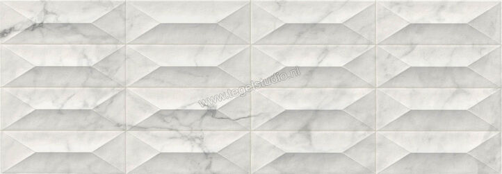  Ragno Imperiale Crema 30x90 cm Wandtegel Gemma 3D Glanzend Gestructureerd Glossy R75C | 387370