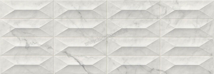  Ragno Imperiale Crema 30x90 cm Wandtegel Gemma 3D Glanzend Gestructureerd Glossy R75C | 387373