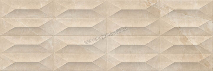  Ragno Imperiale Avorio 30x90 cm Wandtegel Gemma 3D Glanzend Gestructureerd Glossy R759 | 387409