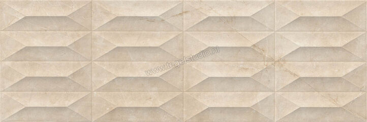  Ragno Imperiale Avorio 30x90 cm Wandtegel Gemma 3D Glanzend Gestructureerd Glossy R759 | 387418
